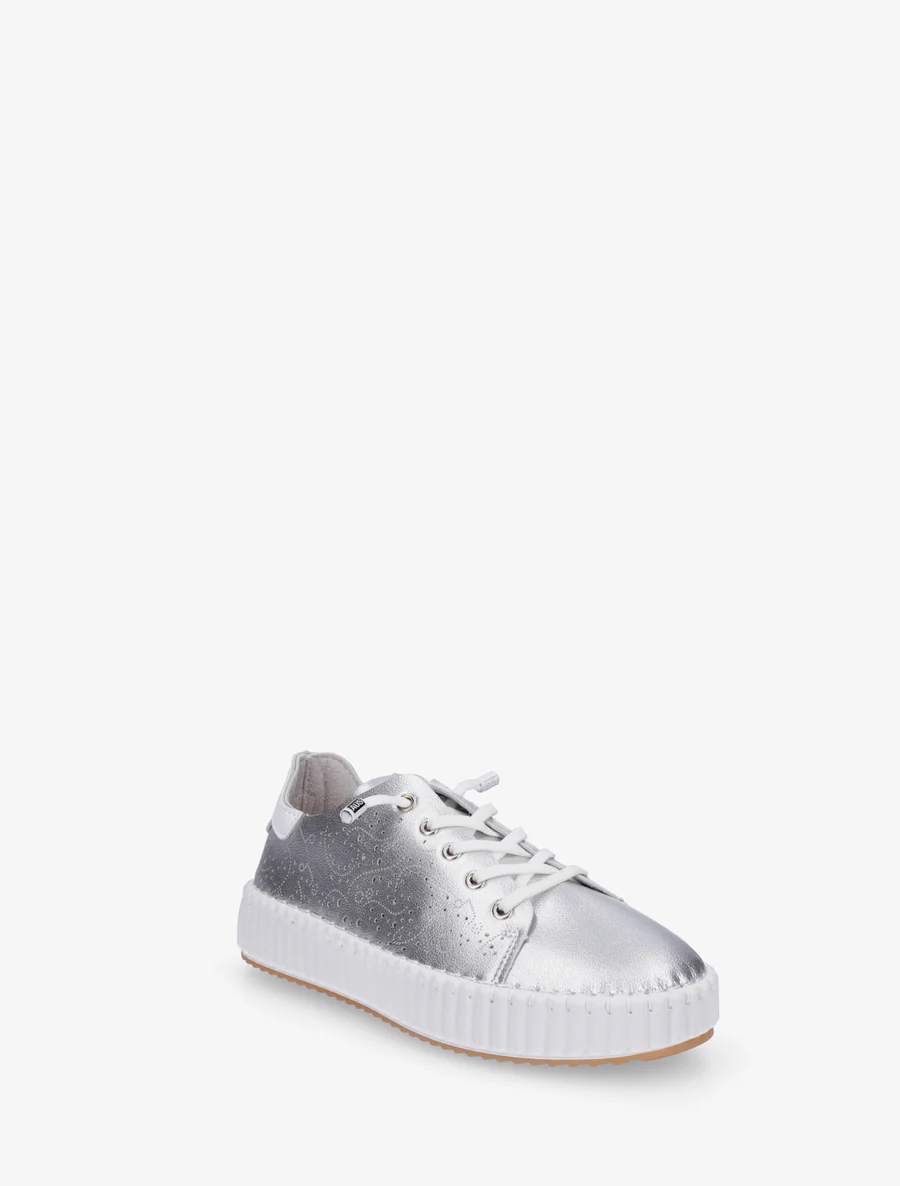 Zachte sneakers met opengewerkte patronen - Geld - Image 2